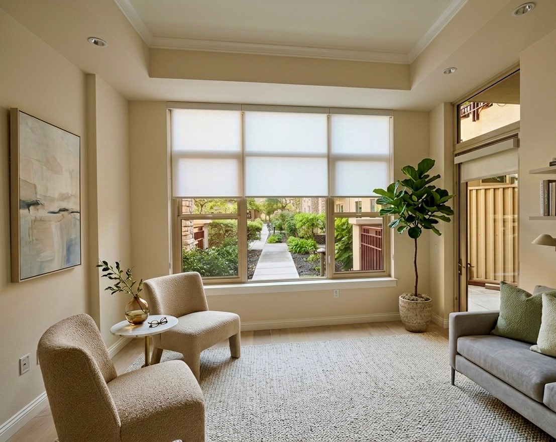 Retirement Community Unit — Light Filtering & Blackout Shades